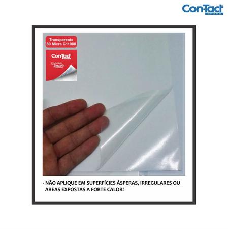 Contact Transparente 0.80 Plastcover - Vendido Por Metro na JB