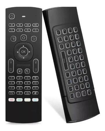 Imagem de Controle Air Mouse 2.4G Com Sensor Teclado Smart Tv , Pc Box - Lehmox