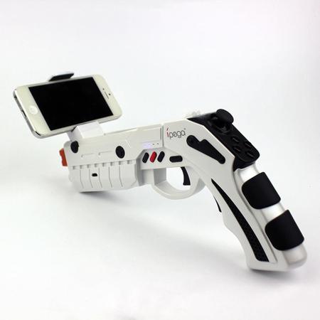 Pistola Arma Gamer Android Ios Ipega Revolver Celular Gamer