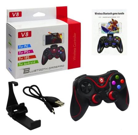 Controle Bluetooth para Jogos Em PC, Ps3, Android e IOS 82865 YDTECH -  YDTECH