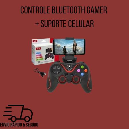 Controle Bluetooth Gamer Joystick Jogar Free Fire No Celular - Altomex -  Controle para Celular - Magazine Luiza