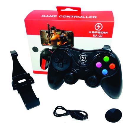 Controle Celular Manete Bluetooth Android Ios Pc Gamepad - KAPBOM - Controle  para Celular - Magazine Luiza