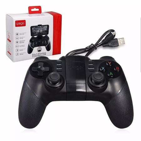 Imagem de Controle Celular Wireless Bluetooth Joystick PC Computador Gamepad Sem Fio Ipega PG-9076