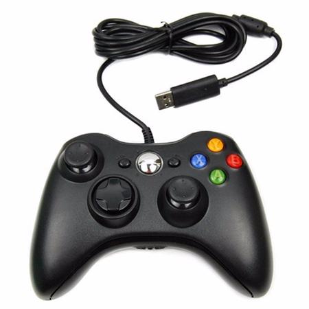 Controle Com Fio Xbox 360 E Pc Slim Joystick Xbox Com 10% OFF Em Promoção  Violões Loja Constelação - Constelação Instrumentos Musicais