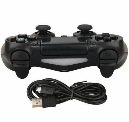 Imagem de Controle Compatível para Ps4  Wireless Play 4 Sem Fio Preto marca j.x KBC