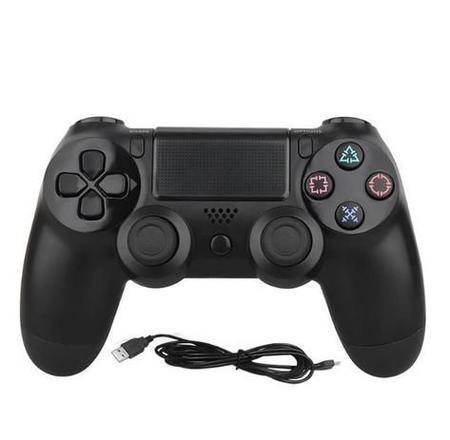 Imagem de Controle Compatível para Ps4  Wireless Play 4 Sem Fio Preto marca j.x KBC