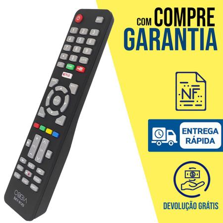 Imagem de Controle compatível tv cobia haier hr32h2sdk1 ctv32hdsm hr50u3sdk1 hr32h2sdk1 ctv50uhdsm ctv39hdsm