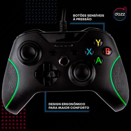 Imagem de Controle Dazz Hurricane Dualshock Xbox One - 624522