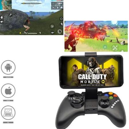 Controle Celular Manete Bluetooth Android Ios Pc Gamepad - KAPBOM - Controle  para Celular - Magazine Luiza