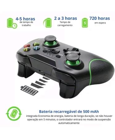 Imagem de Controle de Xbox One Compatível Séries S e X  Sem Fio Bluetooth