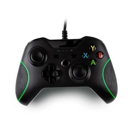 Controle sem fio Xbox One, controle de jogo Zamia Gamepad 2,4 GHZ  compatível com Xbox One/One S/One X/One Series X/S/Elite/PC Windows 7/8/10  com vibração dupla integrada (preto)