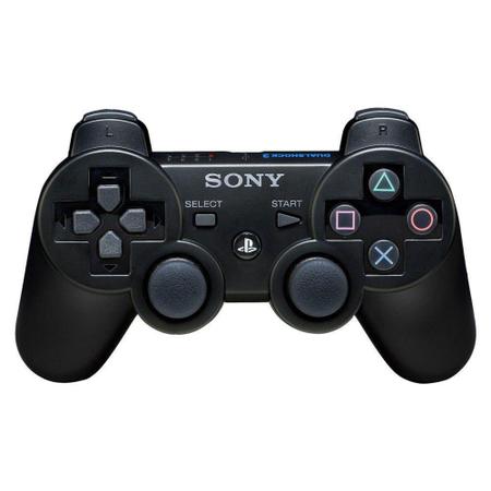 Controle DualShock 3 Wireless Ps3 Sony Oficial Preto Outros