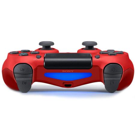 Imagem de Controle Dualshock 4 PS4 Sem Fio Vermelho Magma Red Original