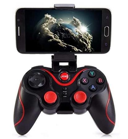 Controle de Jogo Bluetooth + Emulador + Cartão de Memoria 760 Jogos de  Super Nintendo Gamepad Celular Joystick Wireless Android