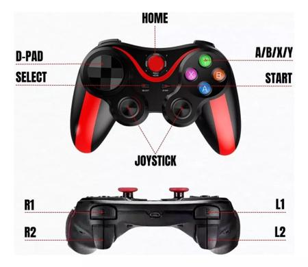 Controle Gamepad Bluetooth Celular Android E Ios Para Jogos - Kapbom -  Controle para Celular - Magazine Luiza