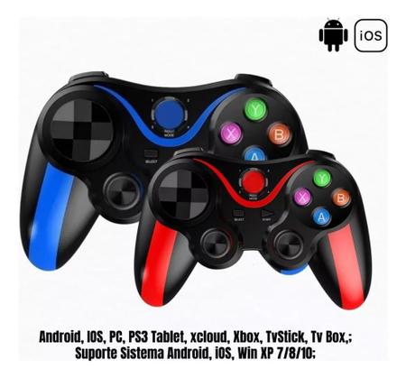 Controle Celular Manete Bluetooth Android Ios Pc Gamepad - KAPBOM - Controle  para Celular - Magazine Luiza