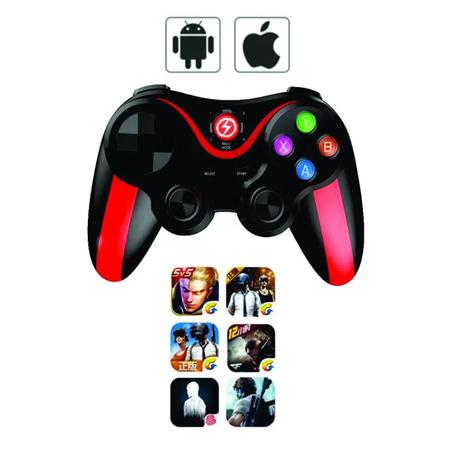 Controle Gamepad Bluetooth Celular Android E Ios Para Jogos - Kapbom -  Controle para Celular - Magazine Luiza