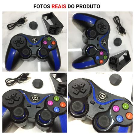 Controle Celular Manete Bluetooth Android Ios Pc Gamepad - KAPBOM - Controle  para Celular - Magazine Luiza