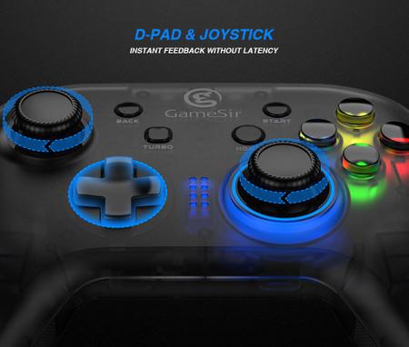 Imagem de Controle Gamepad Joystik Gamesir T4w Ps3 Pc e Android