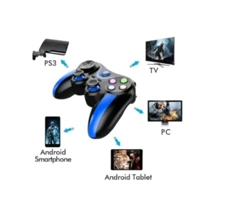 Controle Joystick Bluetooth Gamepad Para Tablet, Celular E Ipad Universal  Android E Ios Compativel Com Windows, Android Tv E Pc