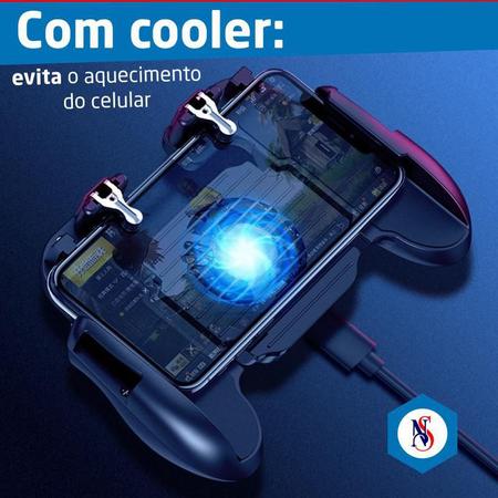 Gatilho De Jogos Para Celular - Free Fire, Cod, Pubg - Trigshot - Controle  para Celular - Magazine Luiza
