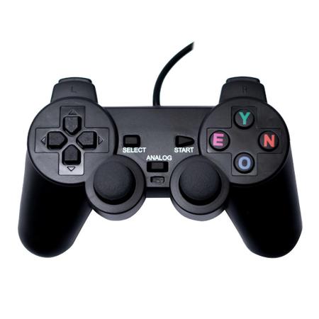 Controle Jogos Ps2 Com Fio Manete RESISTENTE