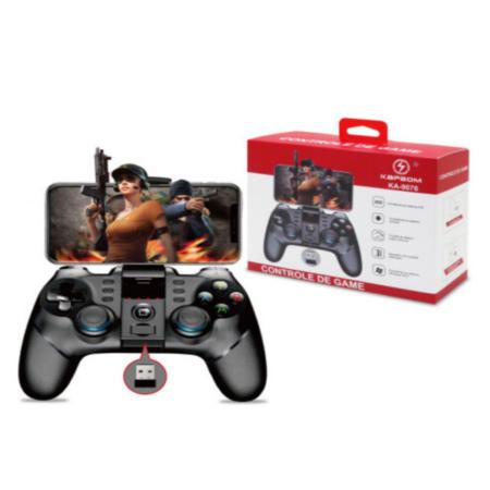 Controle Celular Manete Bluetooth Android Ios Pc Gamepad - KAPBOM - Controle  para Celular - Magazine Luiza