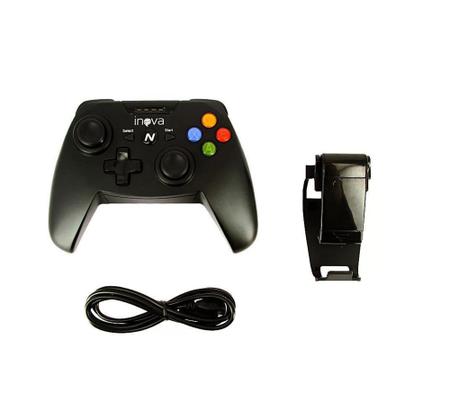 Controle Estilo Vídeo Game Bluetooth Gamepad Para Jogos De Celular PUBG e  Freefire CON-142B - Inova - Chic Outlet - Economize com estilo!