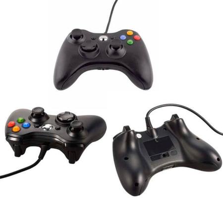 Imagem de Controle joystick com fio usb para xbox 360 e pc xls-4003-071