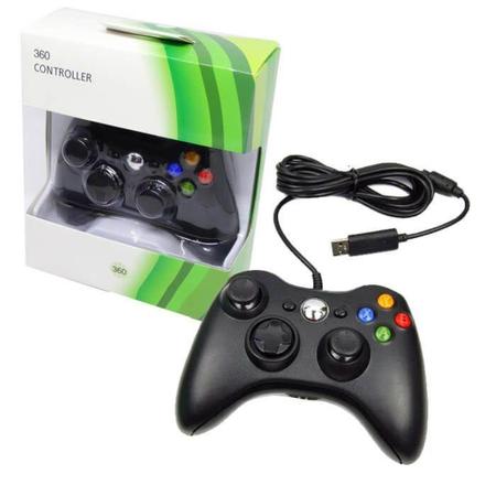 Imagem de Controle joystick com fio usb para xbox 360 e pc xls-4003-071