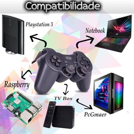 Como INSTALAR Controle de Playstation 3 no Pc/Notebook Fácil em