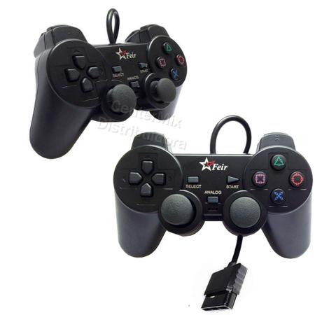 Controle Paralelo Com Fio PS1 Novo - Meu Game Favorito