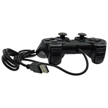 Controle P/ Ps1 E Ps2 Duoshock C/ Fio Maxmidia Max-pc22 - Freeway Atacado