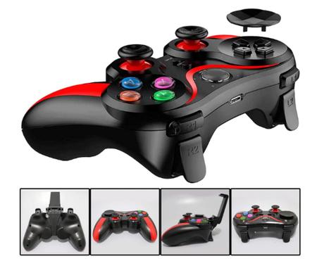 Controle Celular Manete Bluetooth Android Ios Pc Gamepad - KAPBOM - Controle  para Celular - Magazine Luiza