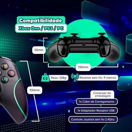 Imagem de Controle joystick sem fio Compativel com Xbox Wireless Controller Series