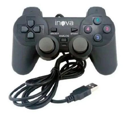 Imagem de Controle Joystick USB Analógico PC e Notebook CON-203Z - Inova