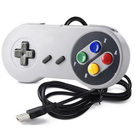 Controle Joystick USB Super Nintendo SNES P/ PC Win Emulador - Knup -  Controle para PC - Magazine Luiza