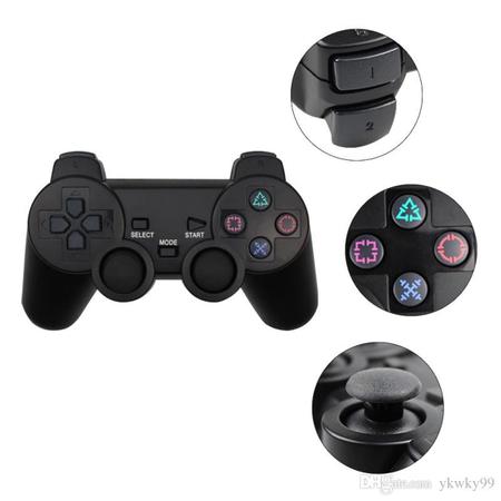 Controle Joystick Wireless Analógico com Vibração para PS2 PRO50