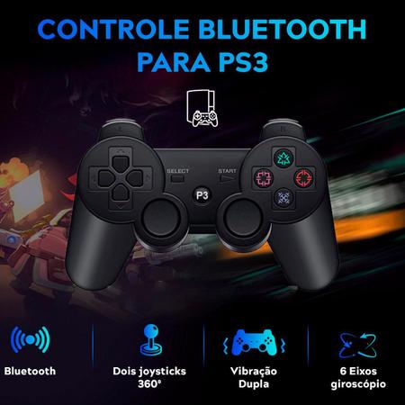 Imagem de Controle Manete Joystick Para Playstation 3 Sem Fio Wireless