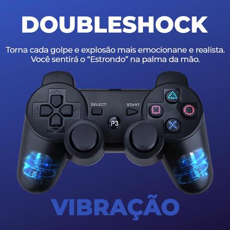 Imagem de Controle Manete Joystick Para Playstation 3 Sem Fio Wireless