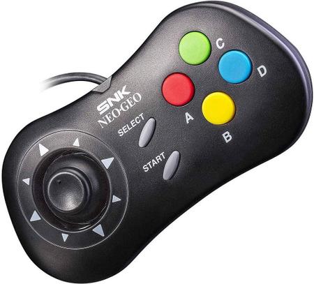 Controle Neo Geo Mini Pad - Black (Preto) - NEOGEO - Mini System - Magazine  Luiza