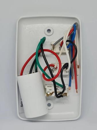Imagem de Controle P/ Ventilador De Teto Com Capacitor 3 Fios 127v