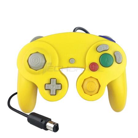 Controle Para Game Cube Nintendo Wii/U Switch Computador Branco - TechBrasil