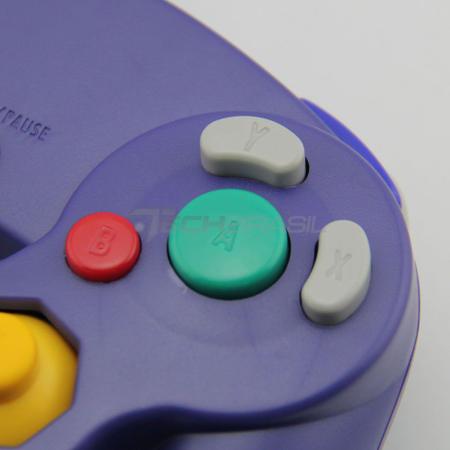 Controle Para Game Cube Nintendo Wii/U Switch Computador Roxo - TechBrasil