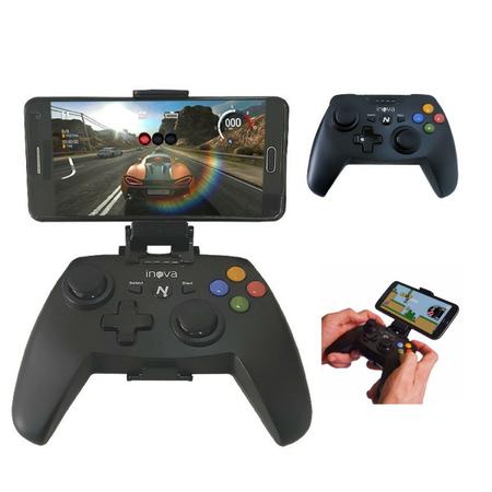 Gamepad Pro 5.0 sem fio e com bluetooth, controle para jogos para Apple IOS  e Android – Garimpo Ofertas