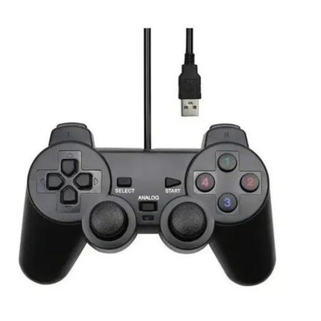 Jogo de computador, console de jogos, desfrute de jogos, suporte USB para 2  jogadores, 8 botões redondos de controle para jogos de computador e PC