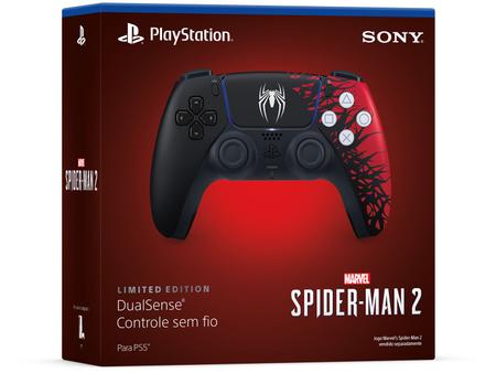 Controle sem Fio Sony Dualsense Edição Limitada Marvel Spider-Man 2 para PS5  Playstation 5 - CGN Games BH