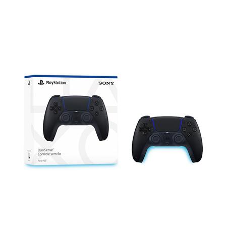 Imagem de Controle Playstation 5 Sony S Fio DualSense Preto Bluetooth