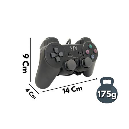 Controle PS2 Com Direção Analógica CON-147B - Inova - Chic Outlet -  Economize com estilo!