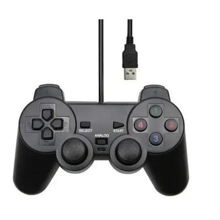 Controle Ps2 Pc Games Joystick USB Notebook Dual Shock - Online